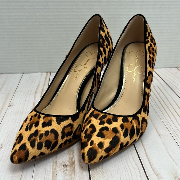 Jessica Simpson Shoes - Jessica Simpson animal print heels